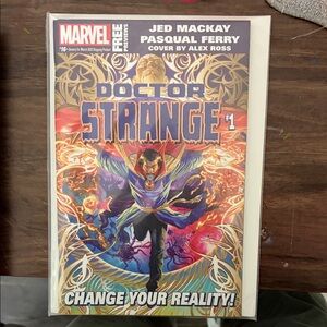 Marvel Doctor Strange #1 with Fiery and Mystical Colors